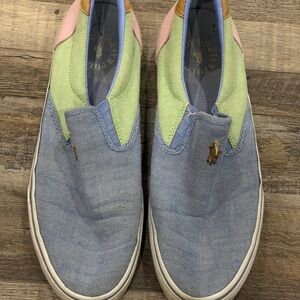 Polo by Ralph Lauren Multicolor Slip-On Sneakers